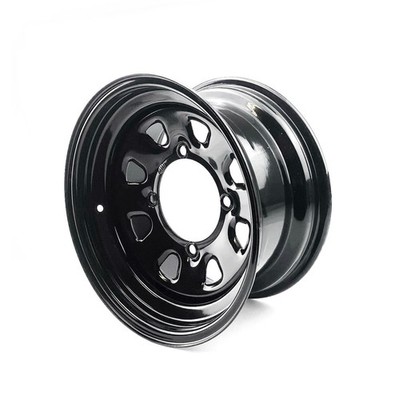 ITP DELTA BLACK STAHL ATV FELGE 14x7, 4/156, 4+3, 12mm NIETEN