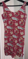 Vtg KAHALA RAYON Hawaiian Dress Tiki MCM Luau Hawaii FLOWERS Sundress SIZE 4