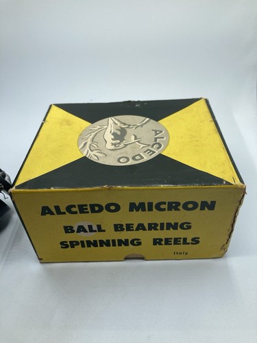 Mulinello da Pesca Spinning Vintage Alcedo Micron - con Scatola e Manuale 🔥matr# 1E469 - Foto 12 di 16