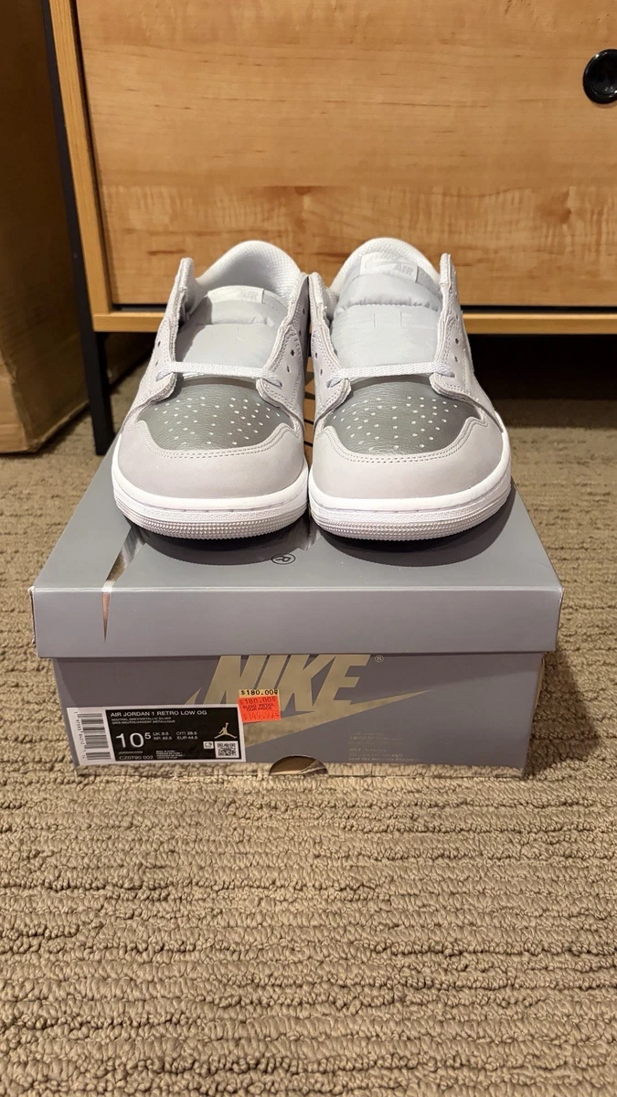 Jordan 1 Retro OG Low Metallic Silver | eBay