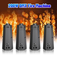 PAIDUN 1/2/4PCS Fire Machine Thrower Projector Flame Effect DMX 1-3M/3.2-9.8FT