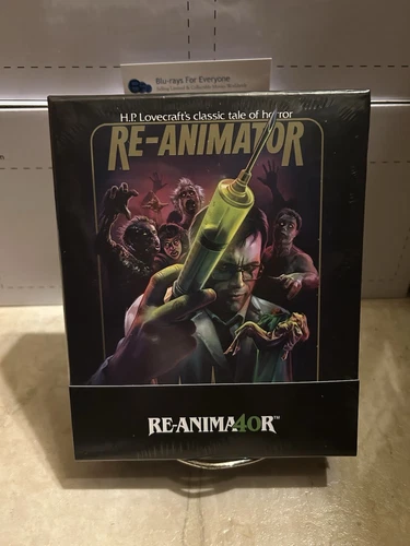 Re-Animator 4K Deluxe Limited Edition UHD Blu-ray [1985] Slip Box Set - ShpNxtDy - product listing photo