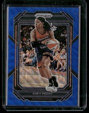 Shey Peddy 2023-24 Panini Prizm WNBA Blue Wave Phoenix Mercury #110