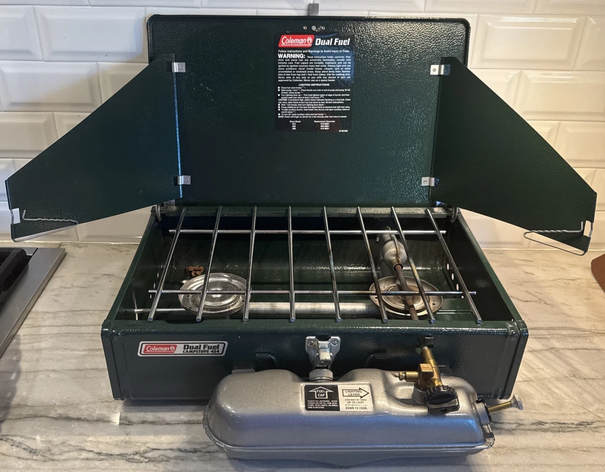 Coleman Dual Fuel Stove 424 for sale | eBay