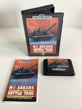 M-1 Abrams Battle Tank Sega Genesis CIB Complete TESTED