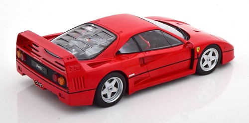 KK Scale 1:18 FERRARI F40 RED WITH RED SEATS Diecast Model - Picture 2 of 7