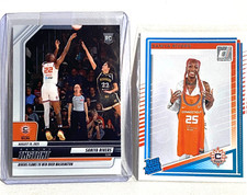 SANIYA RIVERS 2025 Panini Instant WNBA #235 Connecticut Sun RC SP +Donruss Base