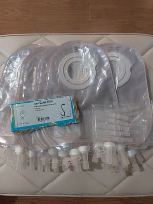 Qty 30 Coloplast 12292 Sensura Mio Flex Two Piece Pouch 1 3/8'' Urostomy Ostomy