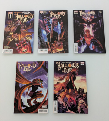 Hallows Eve #1 2 3 4 5 COMPLETE SET (Marvel Comics)