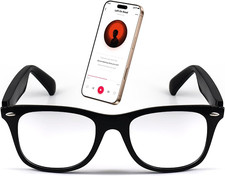 Smart Glasses, Bluetooth Audio Glasses for Women Men, Open Ear Sound with Mic &