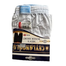 Mens boxer briefs  Cotton  White