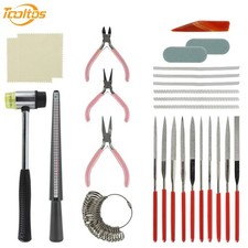 27PCS Jewelry Making Tool Kit Ring Making Set for Jewelry Repair DIY Craft