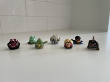Angry Birds Star Wars Telepods Lot of 7 Darth Maul, Yoda, Mando, Luke