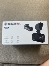 TERUNSOUl 4K 4K Dash Cam Front and Rear Free 128GB Card Included 5.8GHz WiFi