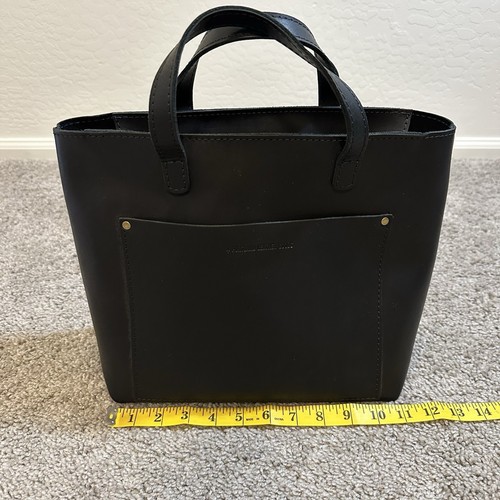 Portland Leather Medium Crossbody Tote in Black - No Crossbody Strap - Bild 10 von 12