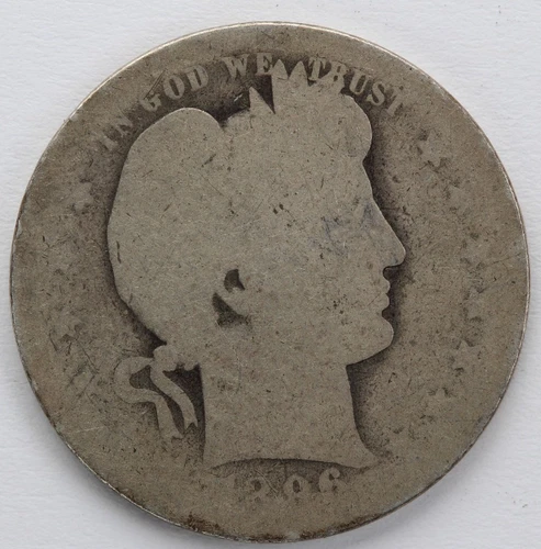 1896 O Barber Quarter
