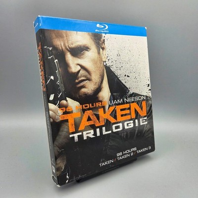 96 Hours - Taken 1-3 Trilogie Blu-Ray Film mit Liam Neeson