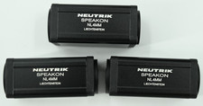 Lot of 3 Genuine Neutrik NL4MM SpeakON Coupler