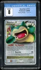 Pokémon Snorlax LV.X 2009 Rising Rivals 111/111 Holo CGC 8