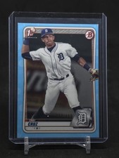 2020 Bowman Draft Trei Cruz SKY BLUE Paper /499