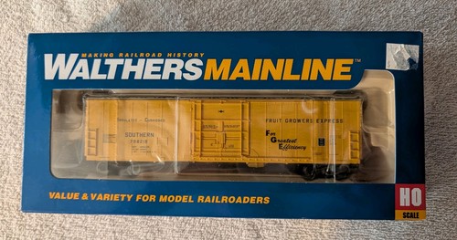 Carro de carga aislado Walthers Mainline escala HO 50' Fruit Growers Express #798219 | Condition: New