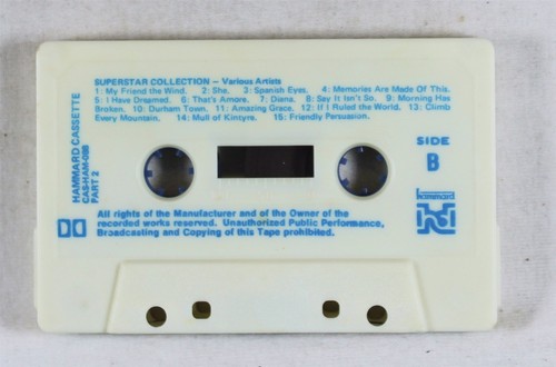 Superstar Collection 1983 Various Artists Double 2 x Cassette Tape Fat Box - Picture 6 of 6