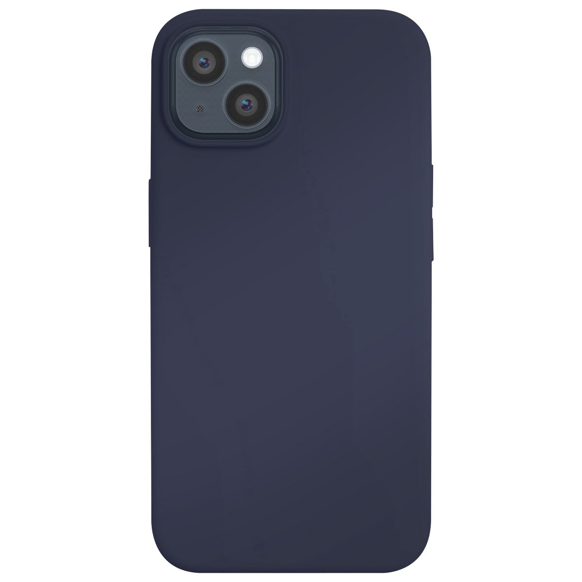 Coque iPhone 13 Mini Jaym Premium Soft Feeling en silicone bleu
