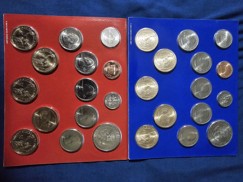 2010 US MINT UNCIRCULATED BU P&D 28 COIN SET! Philadelphia and Denver Mint! - Image 2 of 3