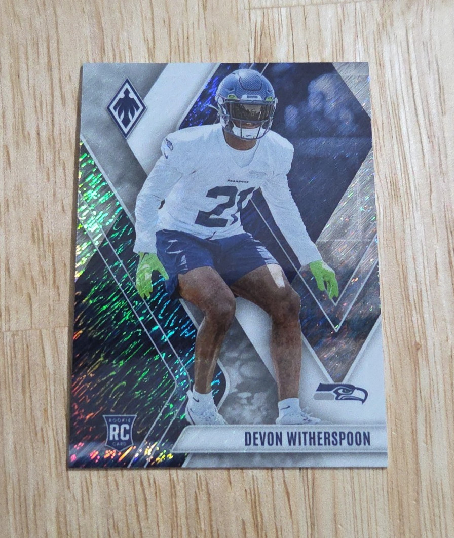 2023 Phoenix DEVON WITHERSPOON White Shimmer Prizm #145 Rookie Seahawks SSP