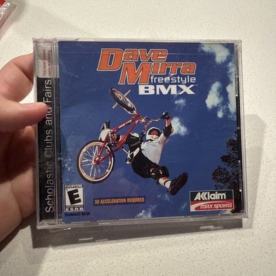 Vintage Dave Mirra Freestyle BMX PC 2000 Video Game CIB