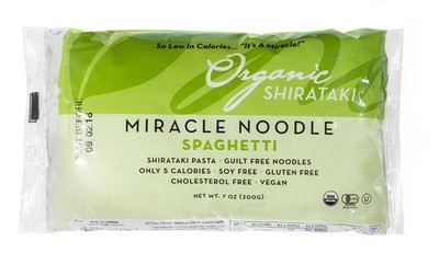 Miracle Noodle Organic Spaghetti Style Pasta - Plant Based Shirataki Noodles,...