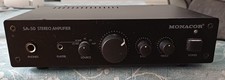 Monacor SA-50 Compact Stereo Amplifier 25W 4-8 Ohms HiFi Amp