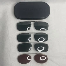 FOUR Polar Optics Spring Clip On Over Glasses Sunglasses Various Sizes & Shades