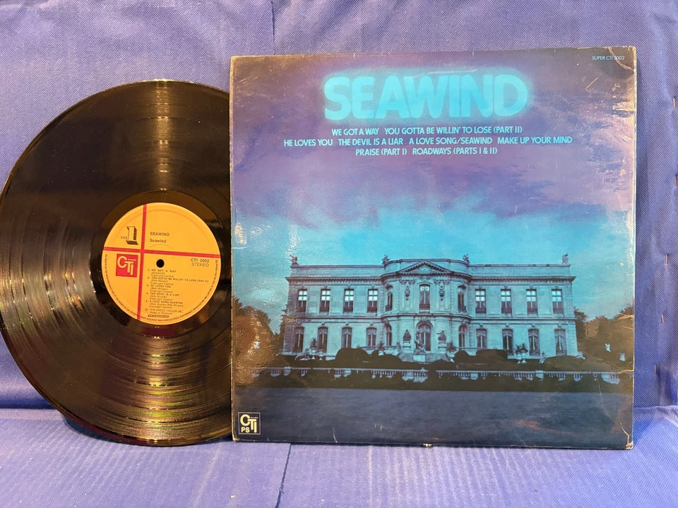 SEAWIND CTI 5002. ORIGINAL UK LP EXC+ - Photo 3/4