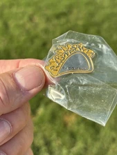 Taco Bell Hat Pin Gold Crunchy Taco SEE MY OTHER ITEMS Live Mas new rare