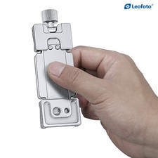 Leofoto PC-120 Portable Phone Holder with 1/4'' and 3/8'', Silver