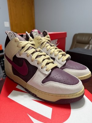 Nike Dunk High 1985 Alabaster ''Valentines Day''FD0794 700 Women's 12/Men's 10.5