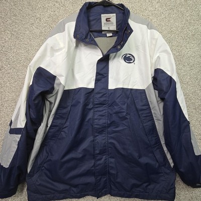 Penn State Nittany Lions Jacket Mens XL Blue NCAA Football Colosseum Athletics