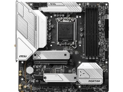 MSI MAG B660M MORTAR WIFI DDR4 LGA 1700 MicroATX Intel Motherboard