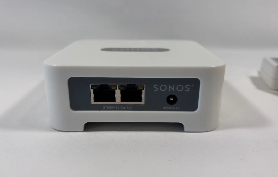 Sonos GEN 1 Puente con Fuente de Alimentación Cable Ethernet Excelente Estado Limpio Foto 4 de 4