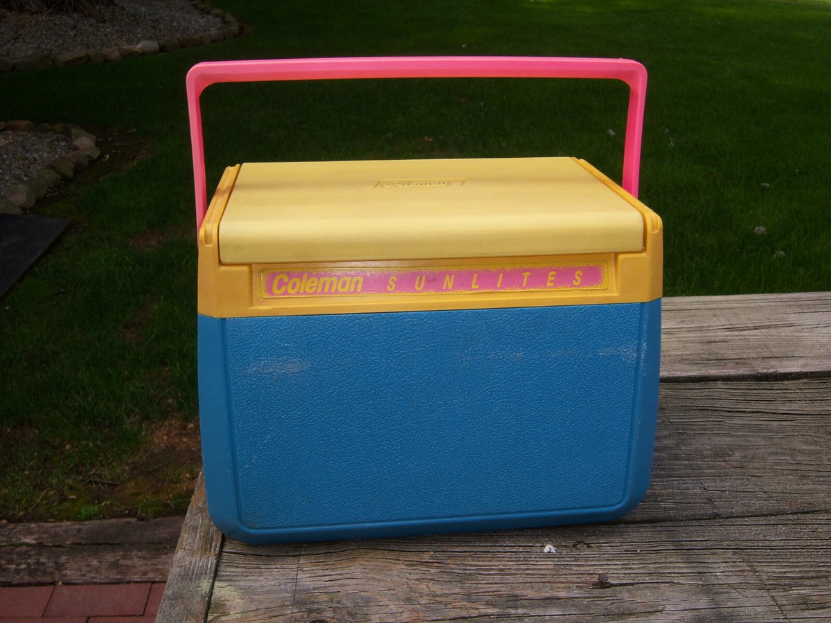 その他 Coleman - COLEMAN Vintage Coleman FlipLid 10 Cooler Model 5210 Flip/Slide Cup