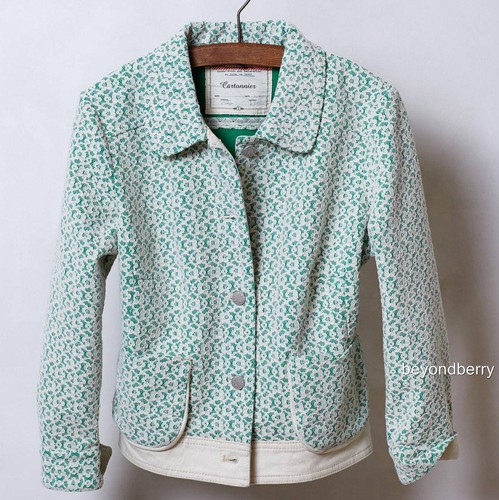 NUEVA Chaqueta de Prado de Enrejado Anthropologie de Cartonnier Talla S-M-L - Imagen 5 de 5