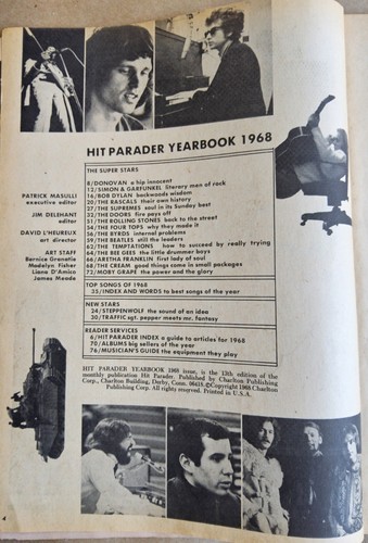 Three 1967 Teen Set/Hit Parader magazines - see description - Picture 11 of 18