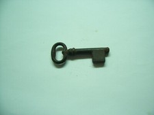 N 1 CHIAVE ANTICA FERRO BATTUTO FORGIATA A MANO MISURA CM.6