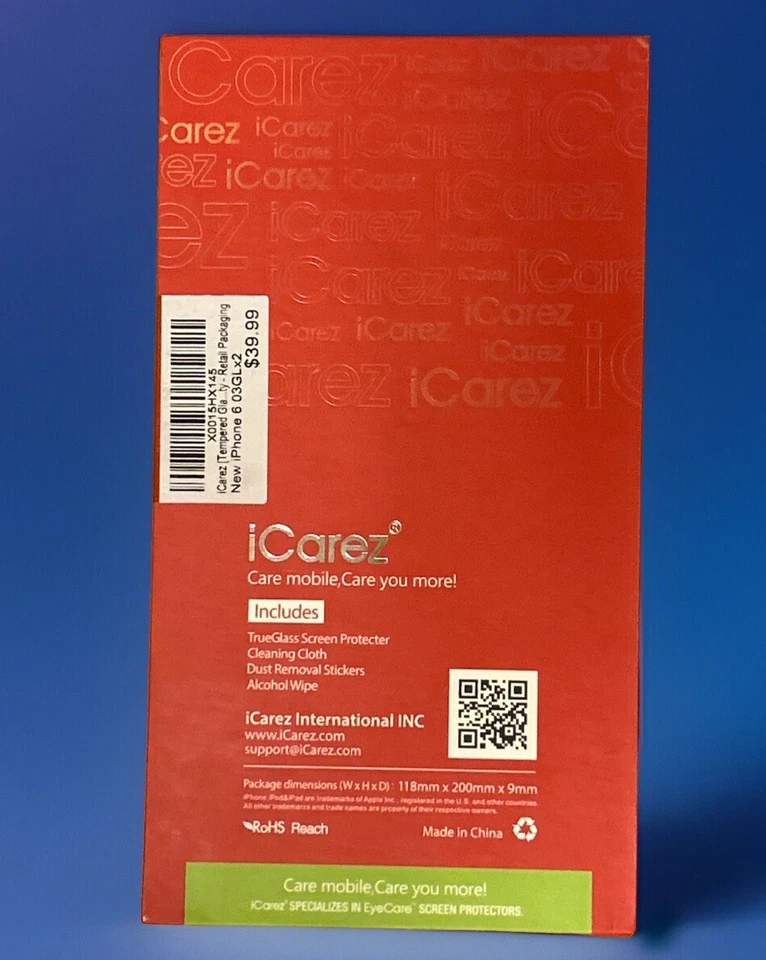 New Icarez True Glass Pro screen protector Protection kit for Apple iPhone 6 - Image 2 of 4