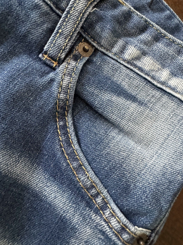 Dsquared2 blue jeans denim cotone+elastan Colore blu délavé Taglia 44IT - Nuovi - Foto 7 di 12