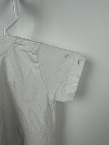 Urban Smalls Girls 6Y 6 Thanksgiving Handprint T-Shirt Dress White Brown Wheat  - Foto 6 di 6