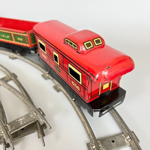 MARX Streamlined Sparkling Mechanical Train Set 1940s VTG NY Central Lines - Picture 5 of 18