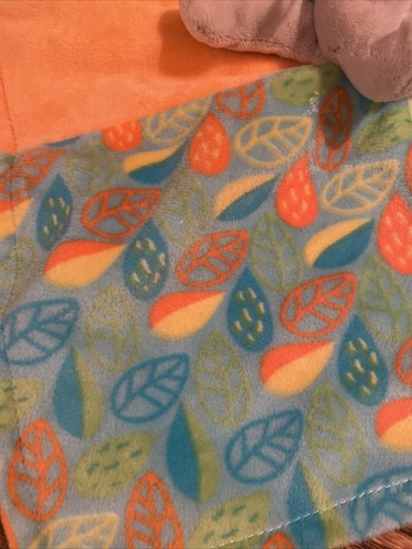 Taggies Colors Style Little Leaf Elephant Blanket Lovey - Picture 3 of 8