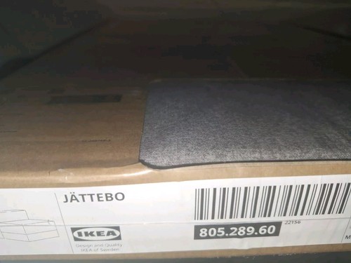 Ikea Jättebo Bezug 1,5er-Sitzelement/Aufbewahrung Tonerud grau 805.289.60 Neu - Bild 2 von 4
